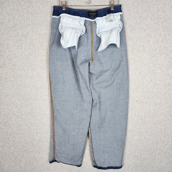 Banana Republic High Rise Straight Fit Relaxed Jeans Size 31/12 EUC - Picture 11 of 13